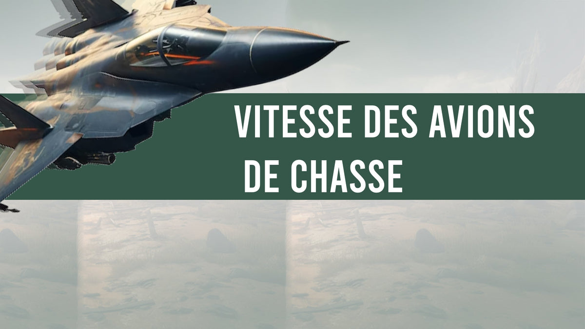 Vitesse des avions de chasse : Performances et records - Surplus militaire