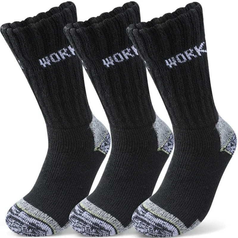 Thermal cold-weather socks