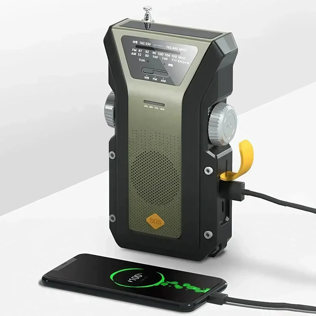 Radio solaire dynamo - Surplus militaire