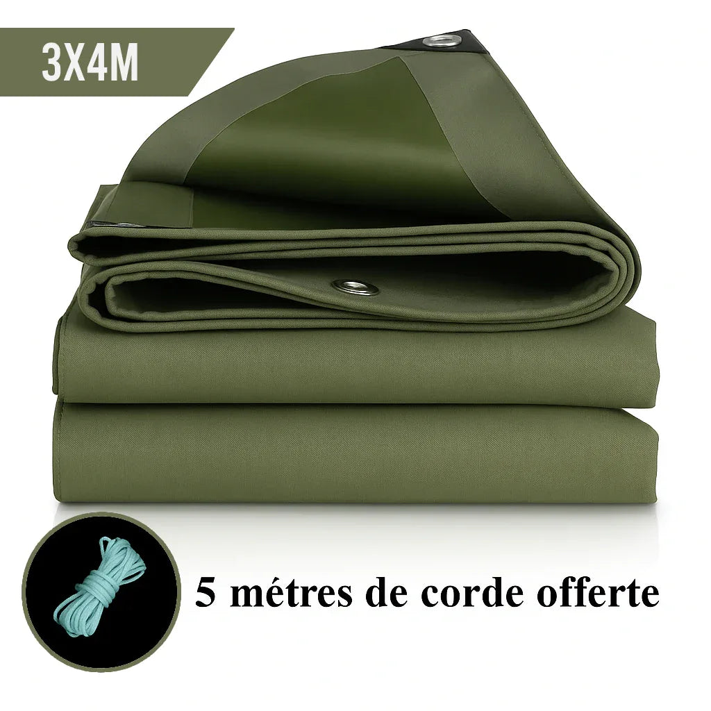 Bache kaki militaire - Surplus militaire