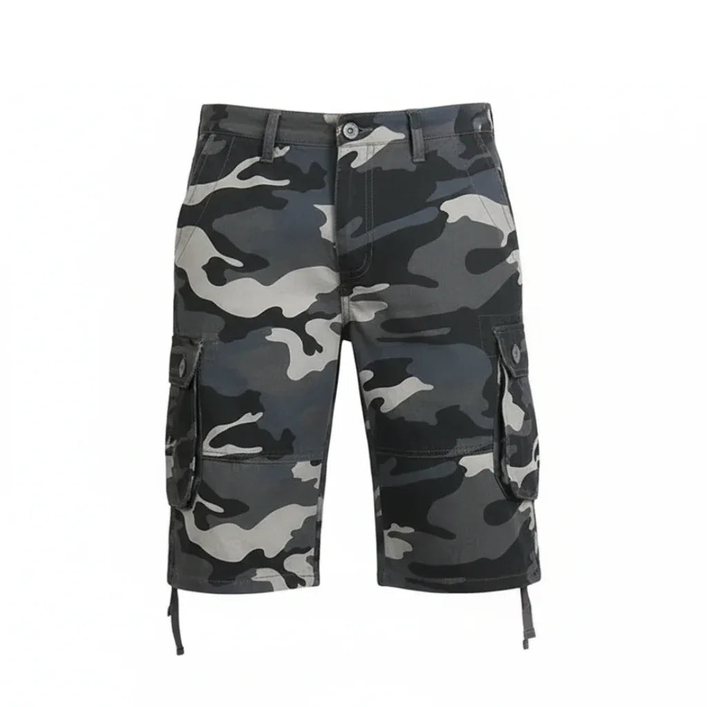 Bermuda camouflage bleu - Surplus militaire