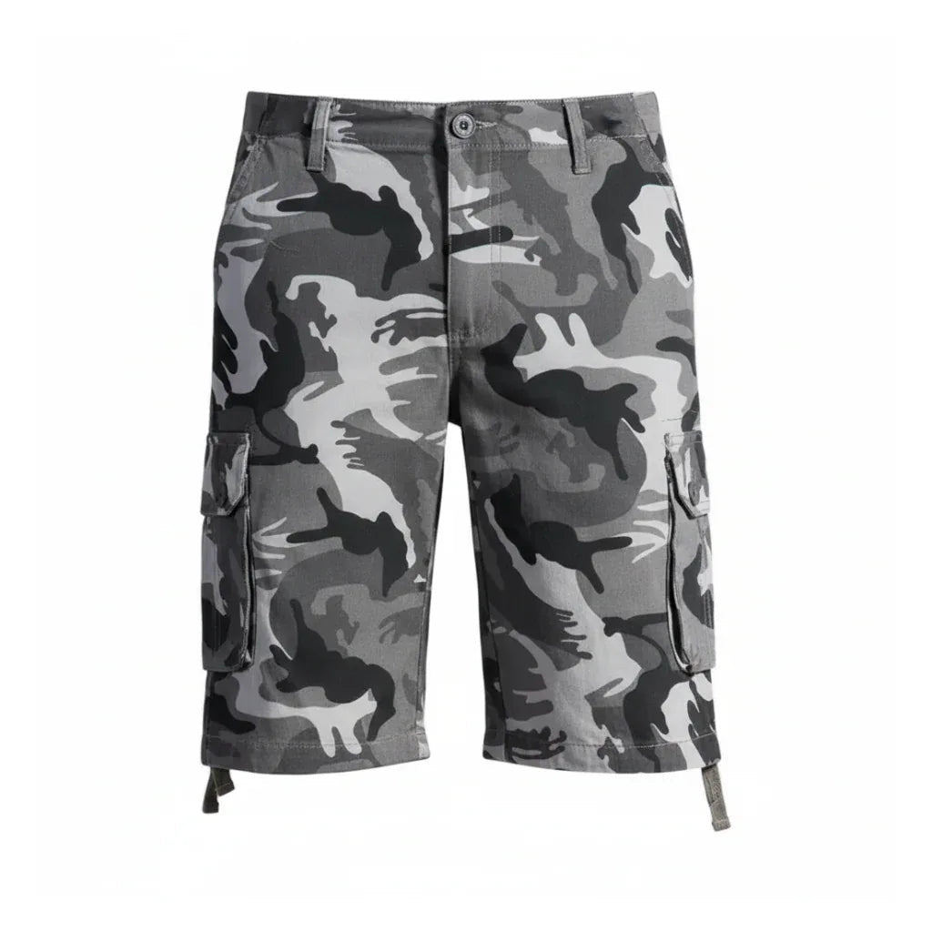 Bermuda camouflage gris - Surplus militaire