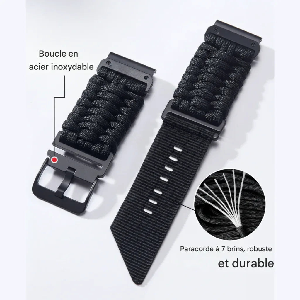 Bracelet montre paracorde - Surplus militaire