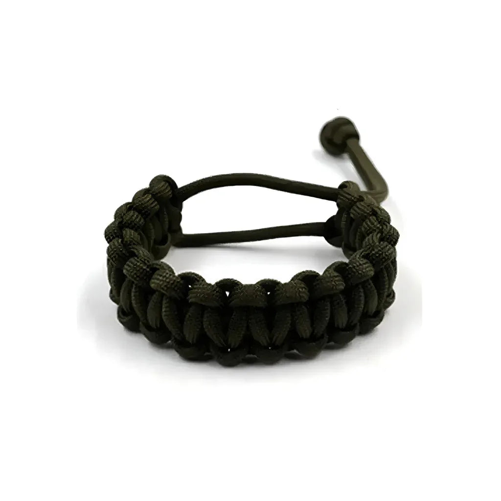 Bracelet paracorde vert - Surplus militaire