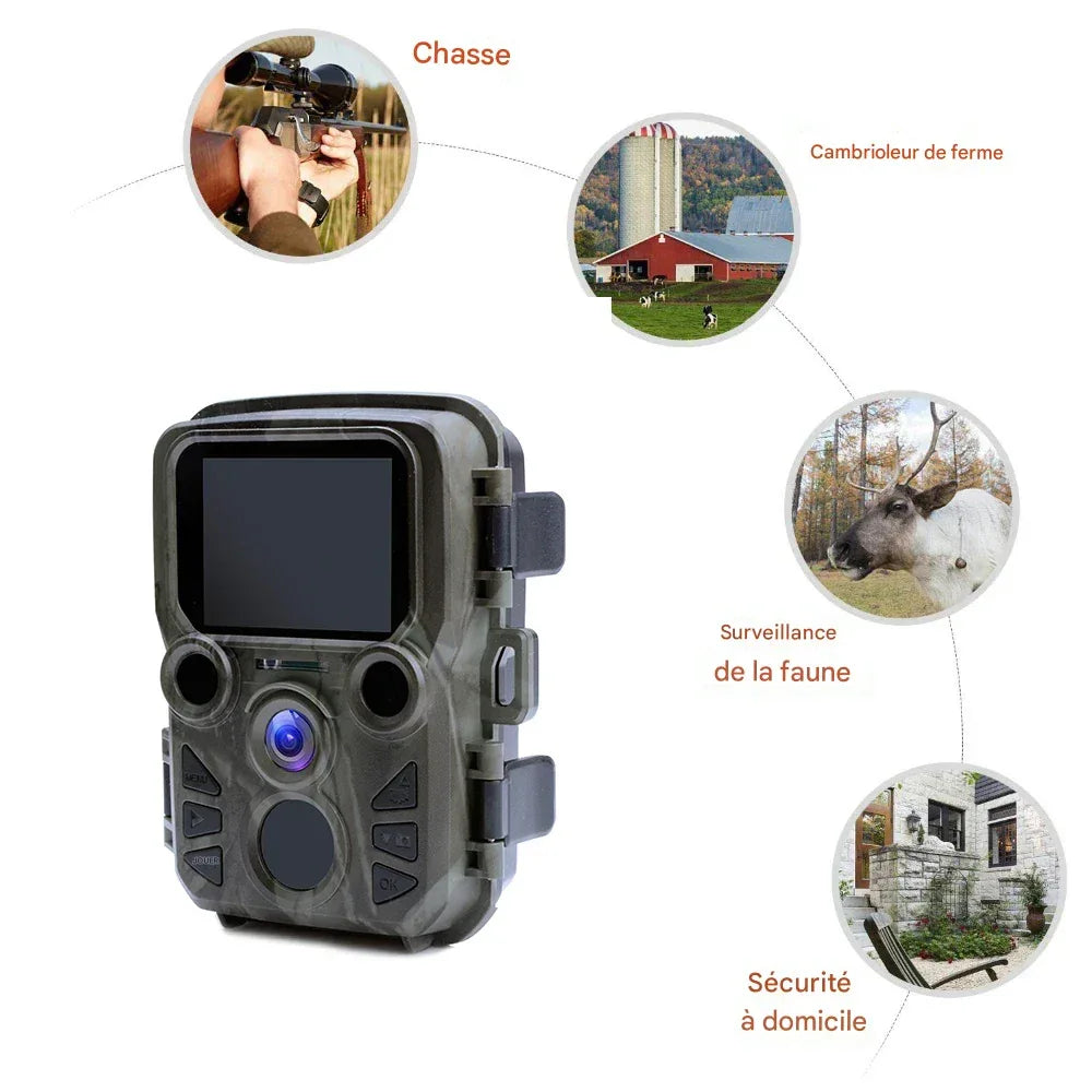 Camera chasse led noir - Surplus militaire