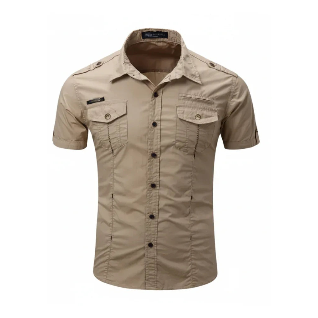 Chemise militaire kaki homme - Surplus militaire