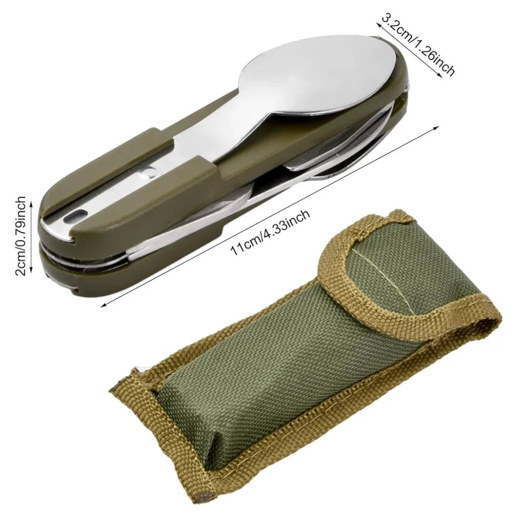 Couteau fourchette multifonction - Surplus militaire