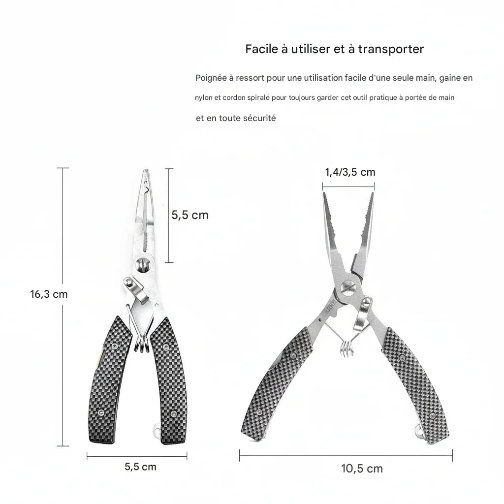 Couteau pêche multifonction - Surplus militaire