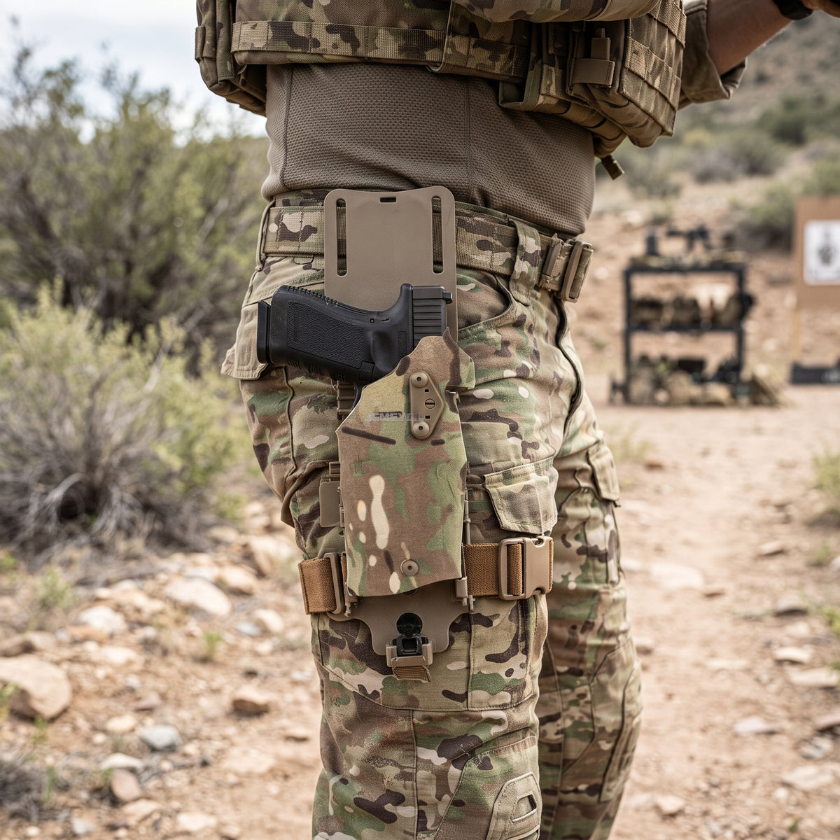 Police thigh holster