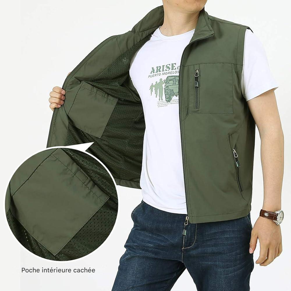 Gilet de chasse noir - Surplus militaire