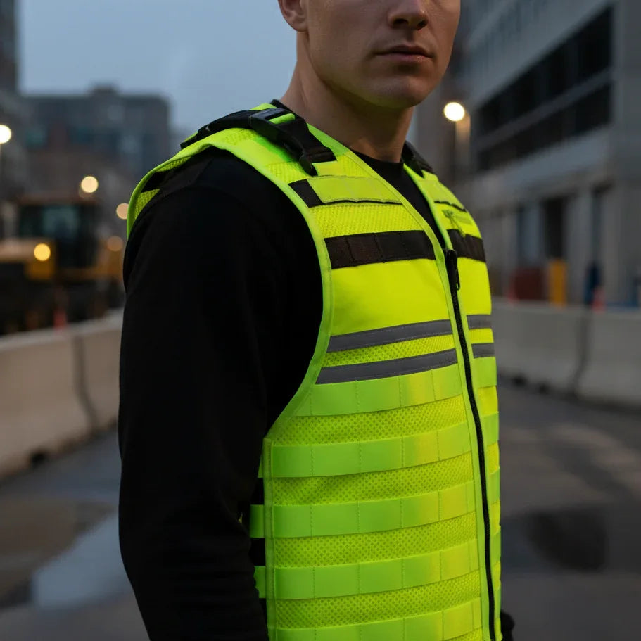 Gilet tactique fluo - Surplus militaire