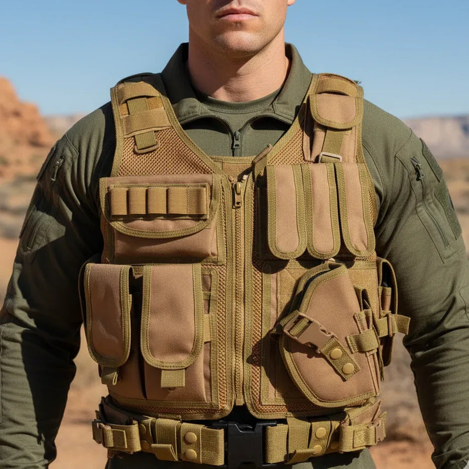 Gilet tactique holster - Surplus militaire