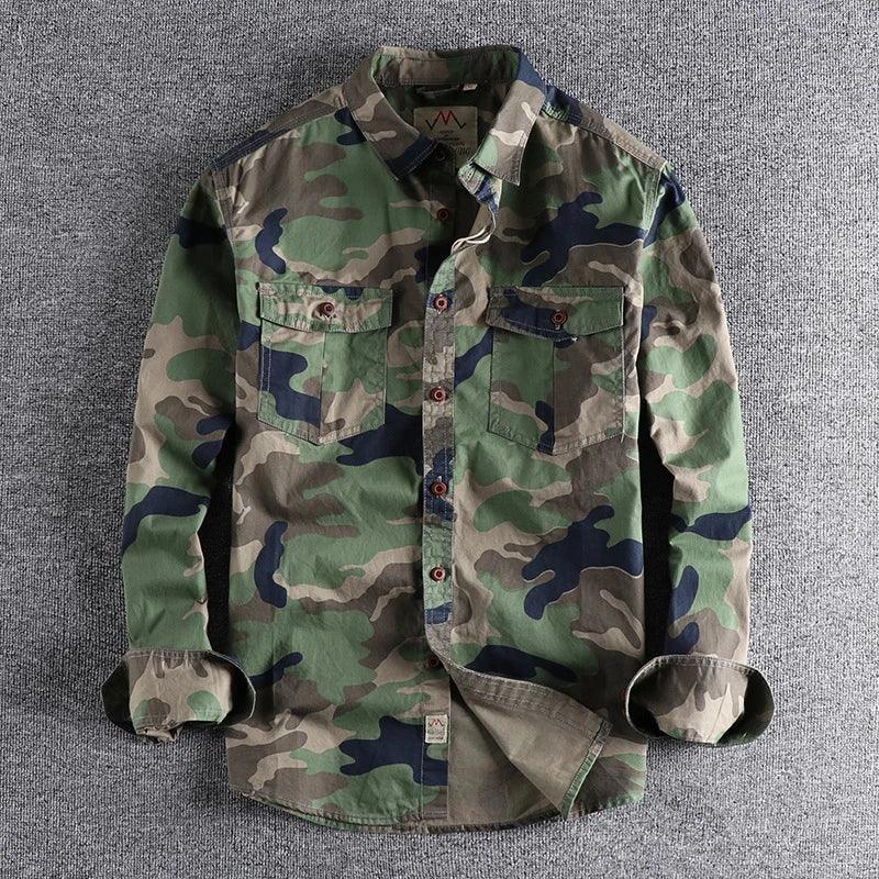 Chemise militaire homme vintage - Surplus militaire