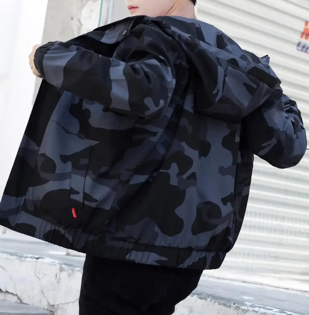 Veste camouflage bleu - Surplus militaire