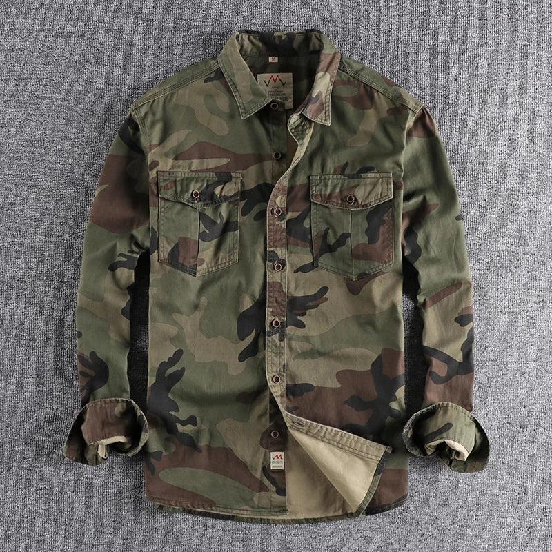 Chemise militaire homme vintage - Surplus militaire