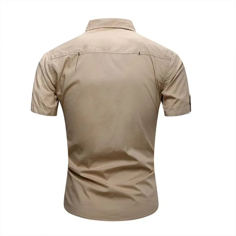 Chemise militaire kaki homme - Surplus militaire