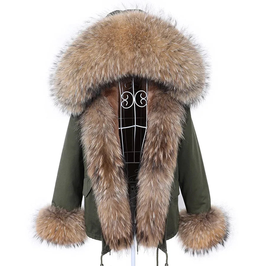 Parka militaire avec fourrure - Surplus militaire