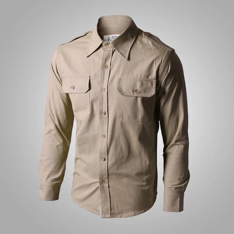Chemise militaire beige - Surplus militaire