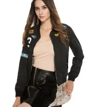Veste militaire avec ecusson femme - Surplus militaire