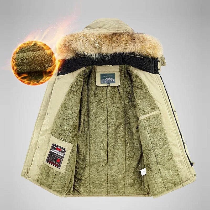 Parka militaire homme kaki - Surplus militaire