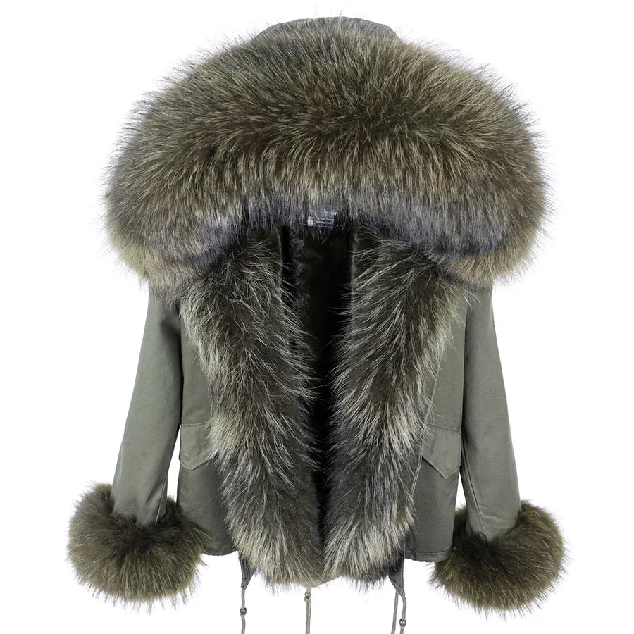 Parka militaire avec fourrure - Surplus militaire