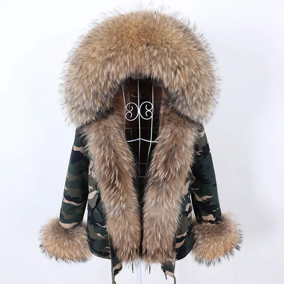 Parka militaire avec fourrure - Surplus militaire