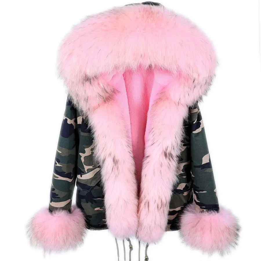Parka militaire avec fourrure - Surplus militaire