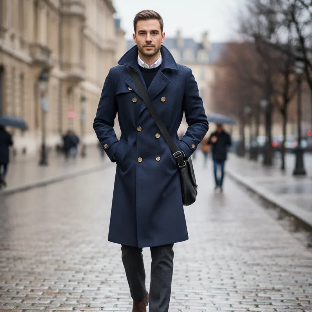 Manteau militaire bleu - Surplus militaire