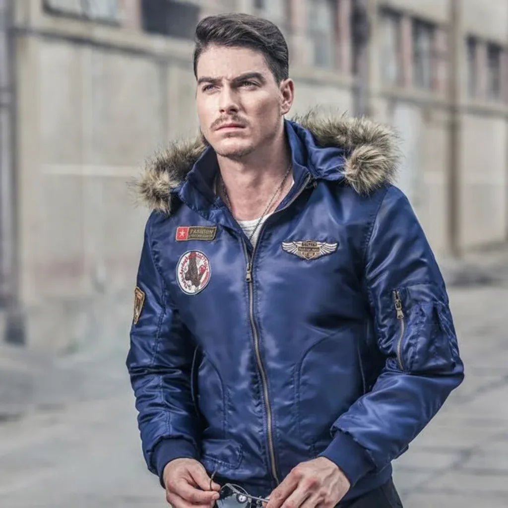 Parka militaire bleu - Surplus militaire