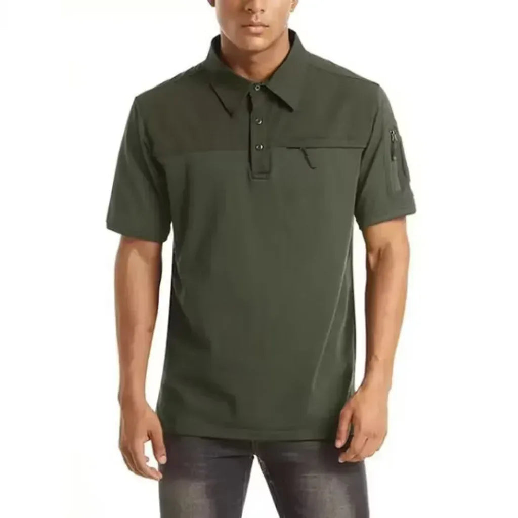 Polo vert militaire - Surplus militaire