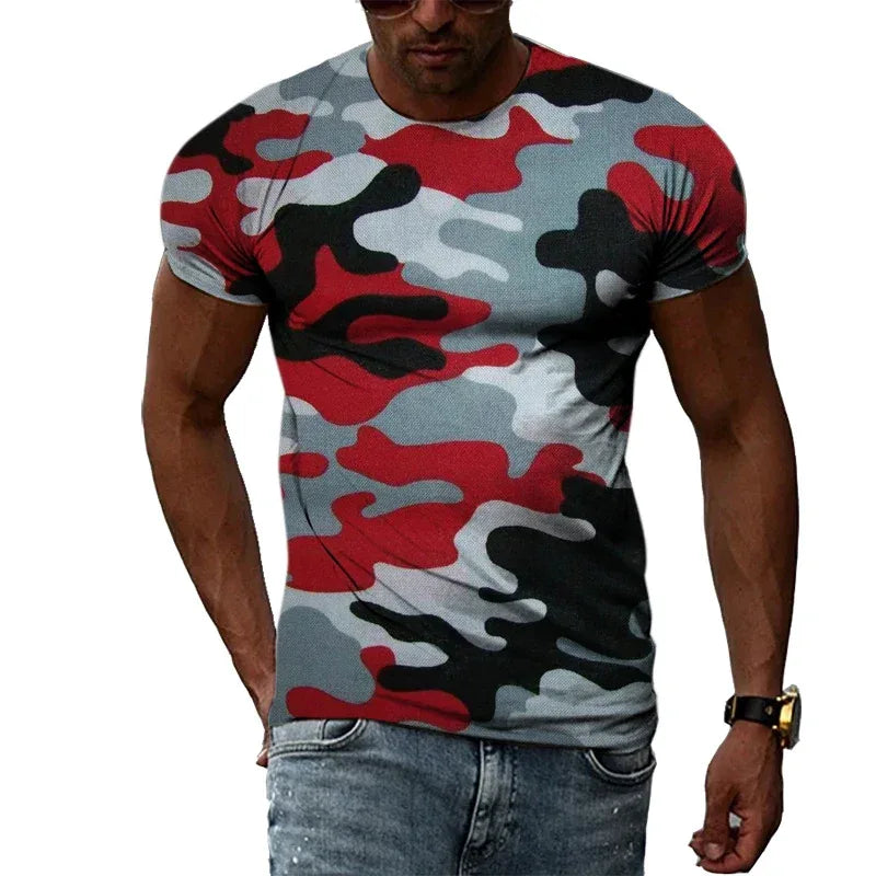 T shirt militaire rouge - Surplus militaire