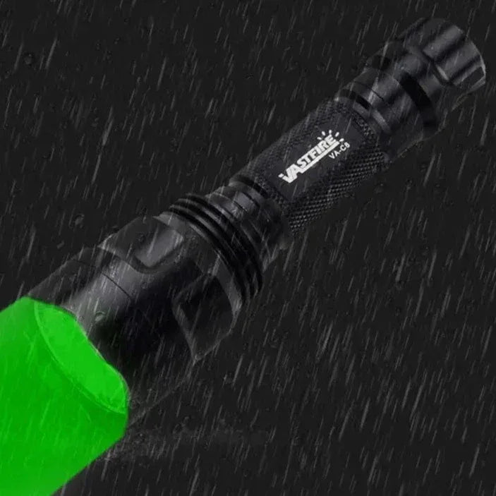 Lampe torche de chasse led verte - Surplus militaire
