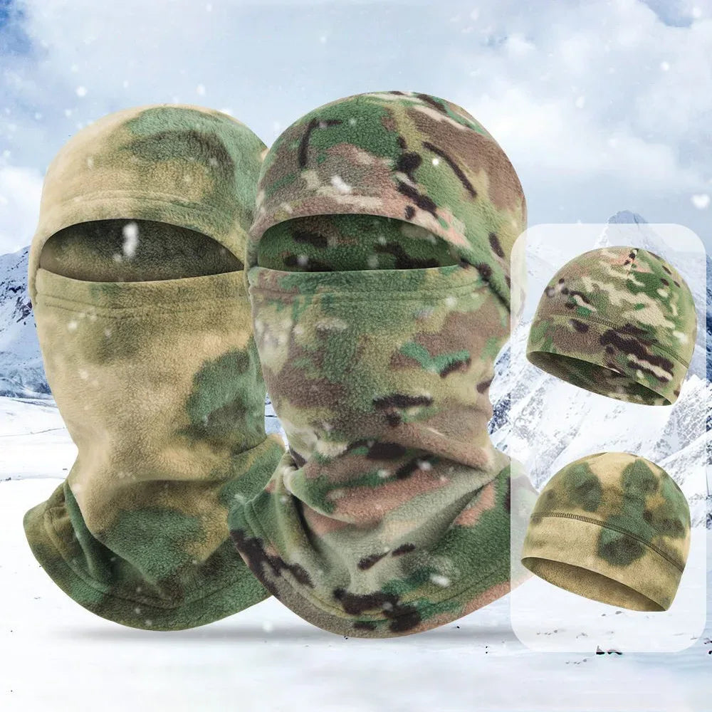 Cagoule polaire camouflage - Surplus militaire
