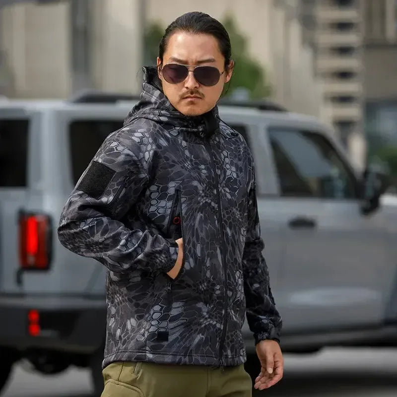 Veste softshell camouflage - Surplus militaire