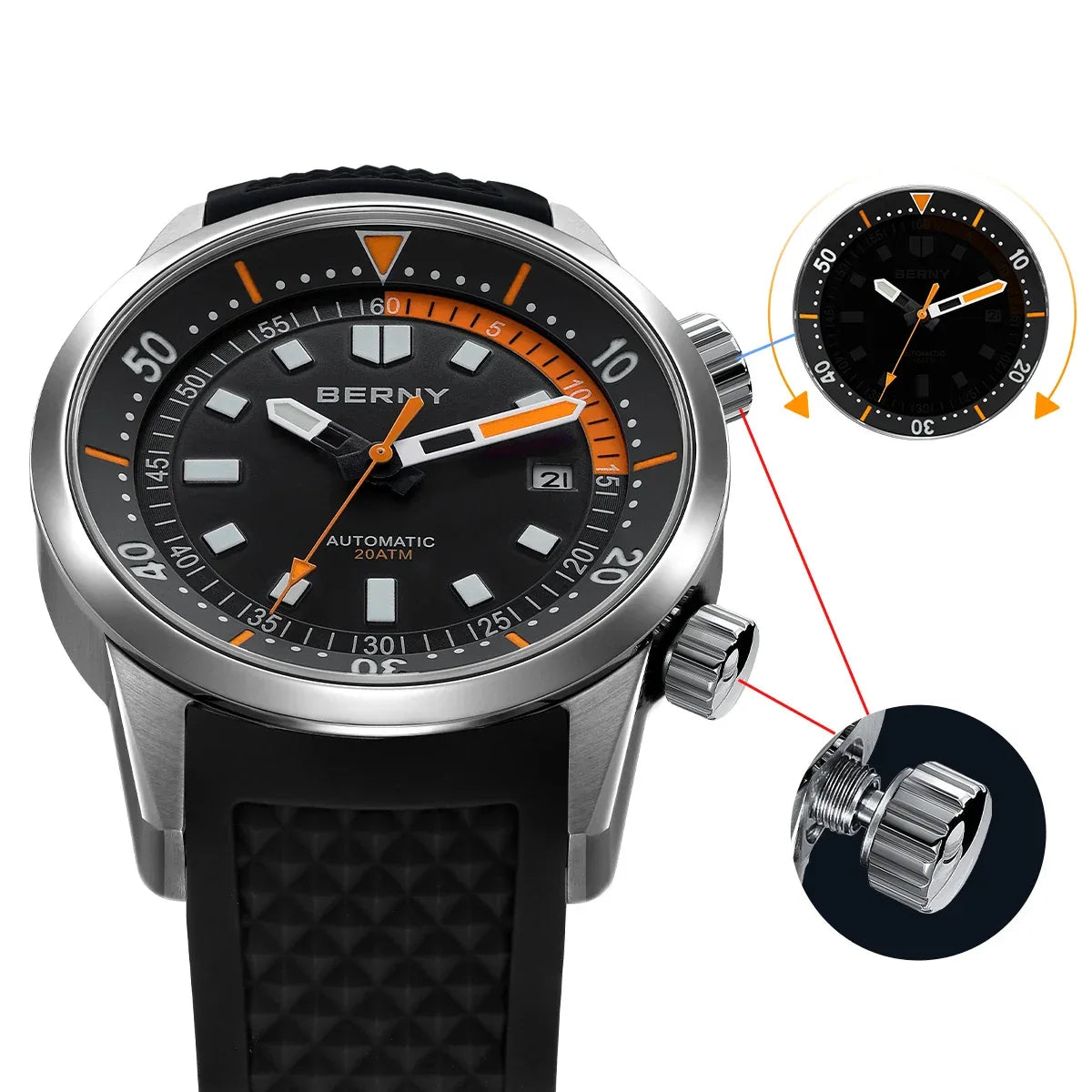 Montre militaire automatique - Surplus militaire