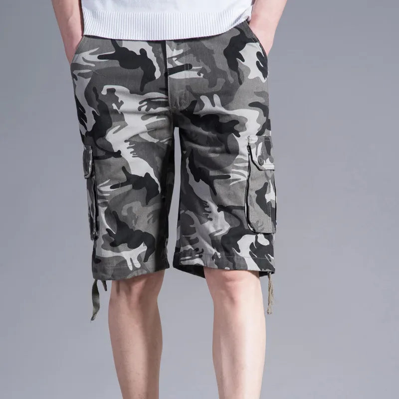 Bermuda camouflage gris - Surplus militaire