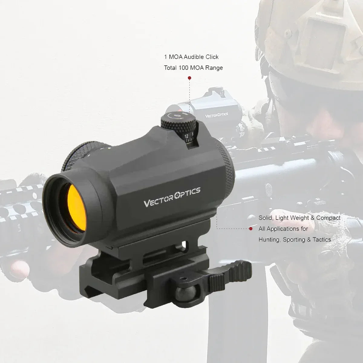 Viseur point rouge tubulaire - Surplus militaire