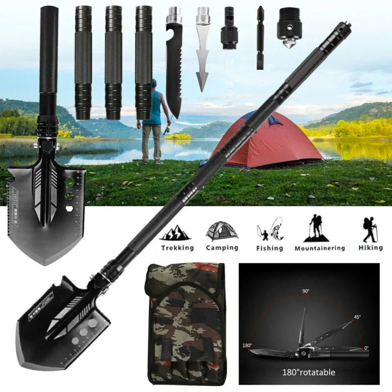 Pelle de survie 12 en 1 - Surplus militaire