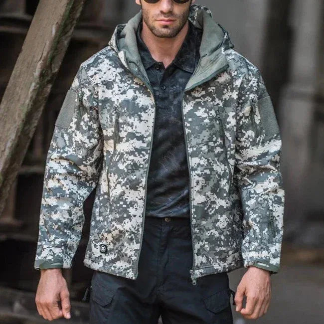 Veste camouflage gris - Surplus militaire