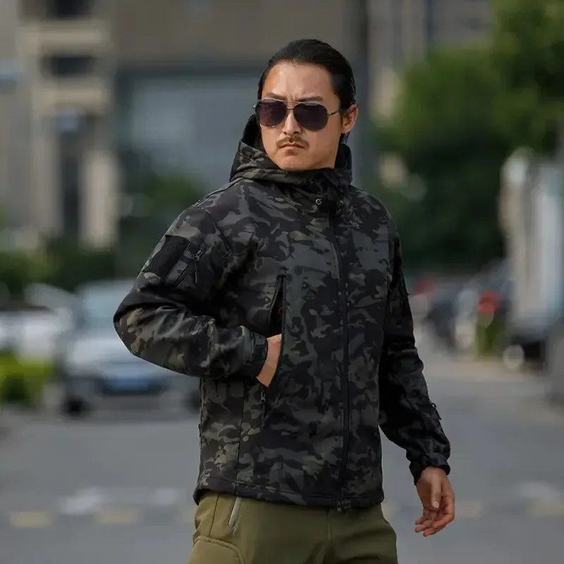 Veste softshell camouflage - Surplus militaire