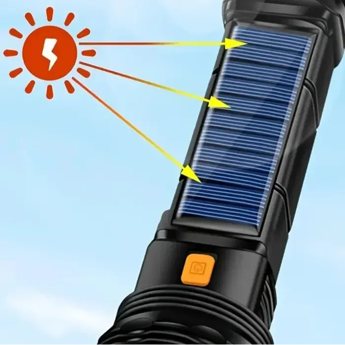Lampe de poche solaire - Surplus militaire