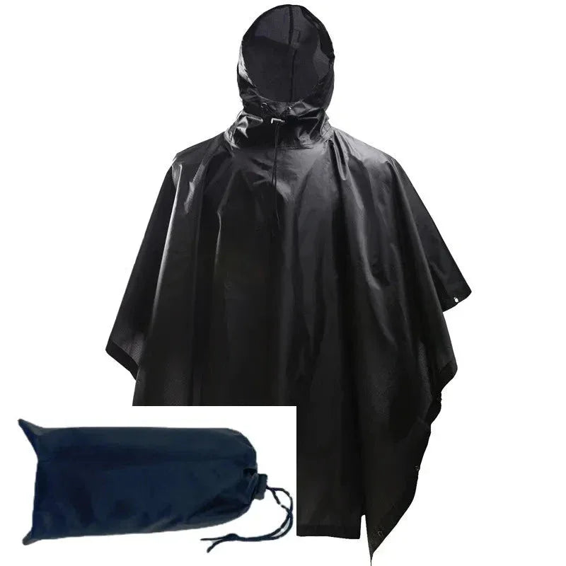 Poncho militaire noir - Surplus militaire