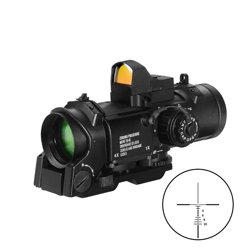 Viseur Acog avec viseur point rouge - Surplus militaire