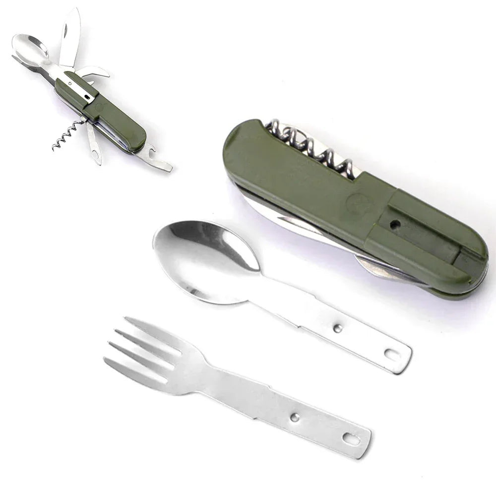 Couteau fourchette multifonction - Surplus militaire