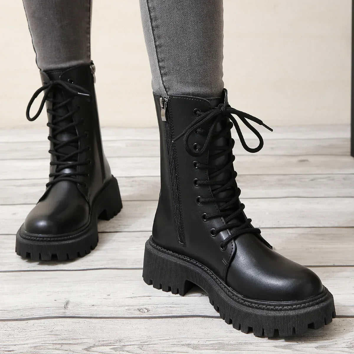Rangers noire femme - Surplus militaire