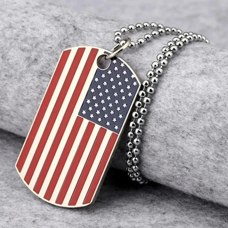 Collier militaire americain - Surplus militaire