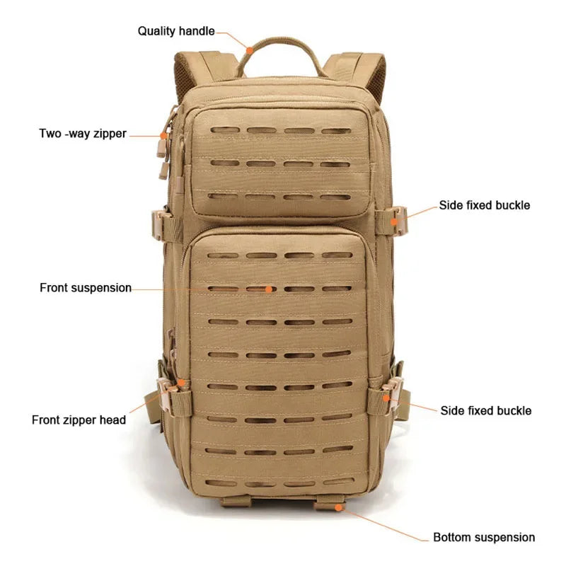Sac a dos kaki militaire - Surplus militaire