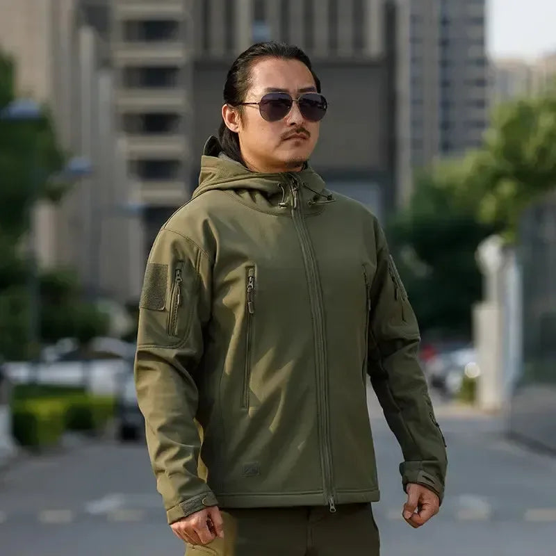 Veste softshell camouflage - Surplus militaire