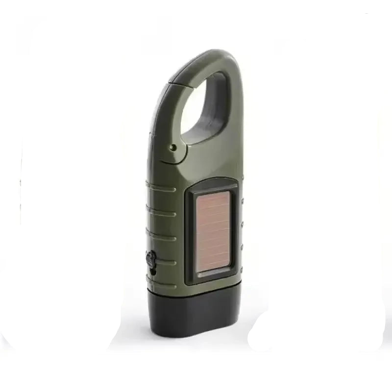Lampe dynamo militaire et solaire - Surplus militaire