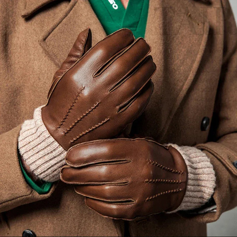 Gant cuir militaire - Surplus militaire